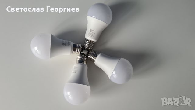 Комплект 4 бр. цветни смарт LED крушки Zigbee, снимка 3 - Други - 46630735