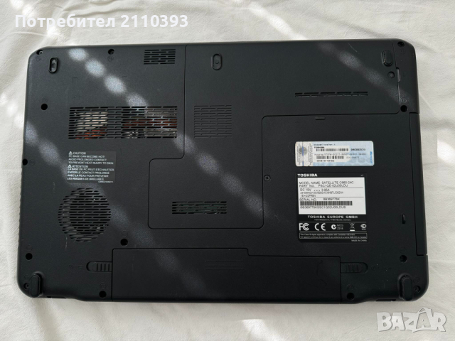 Toshiba Satellite C660 i5, снимка 2 - Лаптопи за дома - 45007971