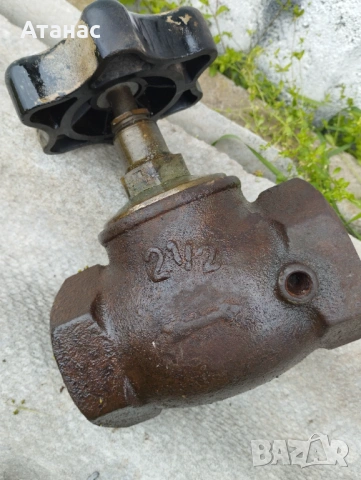 Чугунен кеклов кран 2 1/2 , снимка 3 - ВиК услуги - 54028638