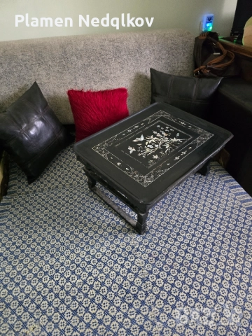 Холна масичка със орнаменти., снимка 12 - Антикварни и старинни предмети - 51513385