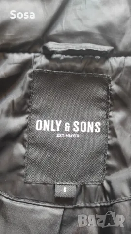 Only & Sons Puffer яке, размер S, снимка 3 - Якета - 47836983