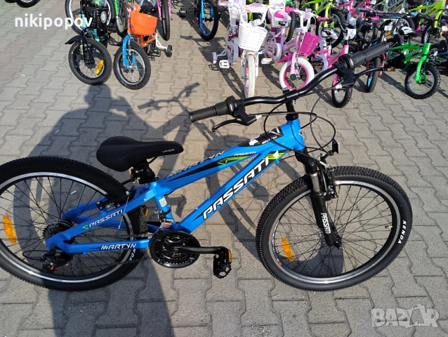 PASSATI Алуминиев велосипед 24" MARTYN син, снимка 3 - Велосипеди - 53561271