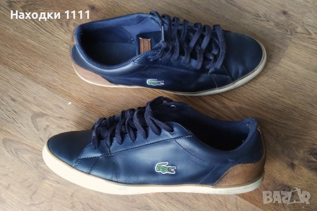 Отлични спортни обувки Lacoste Лакост, оригинални, номер 45, снимка 3 - Ежедневни обувки - 52631998