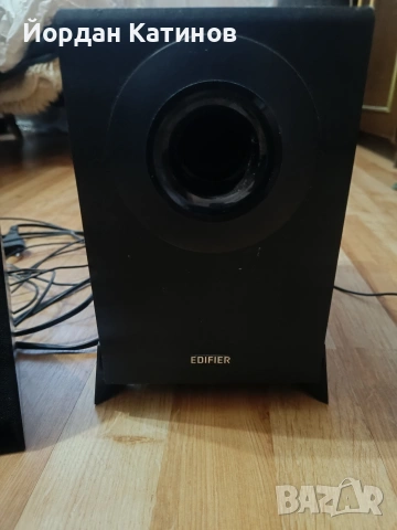 Тонколони Edifier - M1360, 2.1, черна, снимка 2 - Тонколони - 53693228