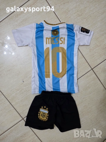 Детски Екипи Бебе Роналдо и Меси Световно първенство от 1 до 5г, снимка 3 - Футбол - 54160838