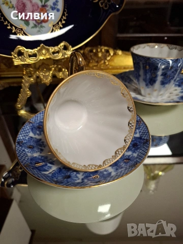 Чаши с чинийки ЛФЗ , снимка 9 - Антикварни и старинни предмети - 53276121