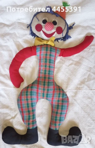 Играчка клоун 1970, снимка 3 - Кукли - 50862994