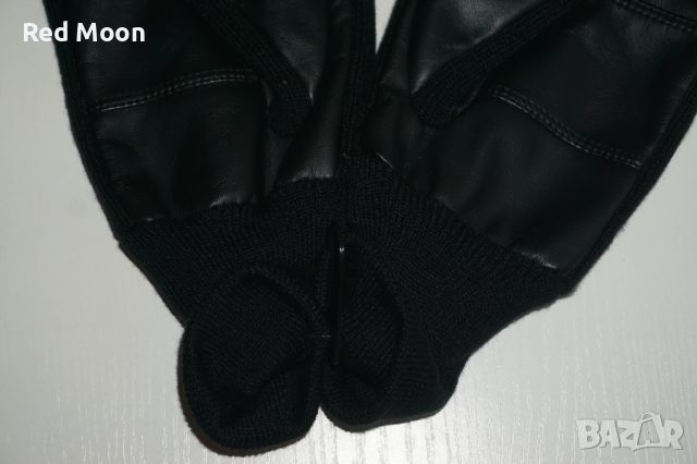 Чисто Нови Мъжки Ръкавици От Изкуствена Кожа и Плат Размер XL, снимка 8 - Ръкавици - 45423466