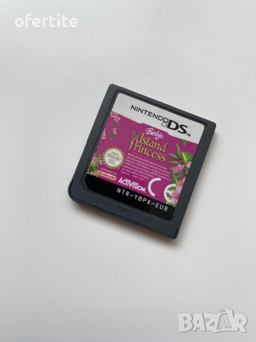 ✅ Nintendo DS 🔝 Barbie Island Princess , снимка 1 - Игри за Nintendo - 45510821