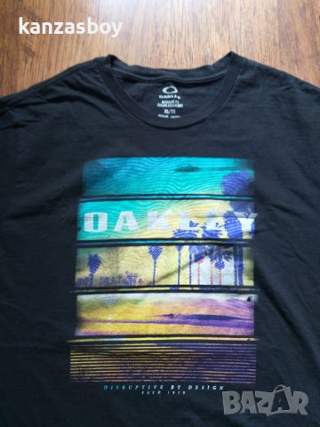 oakley - страхотна мъжка тениска ХЛ , снимка 2 - Тениски - 45718089