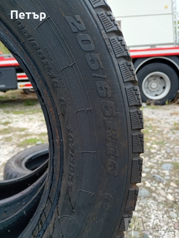 2 броя зимни гуми 2055/65/16C , снимка 3 - Гуми и джанти - 52057557
