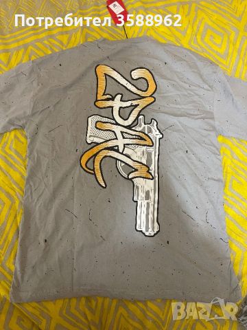 Мъжка тениска Tupac Размер ХЛ, снимка 2 - Тениски - 46418532