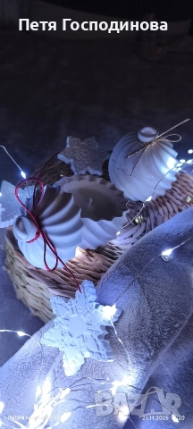 Коледни свещи -Коледна магия