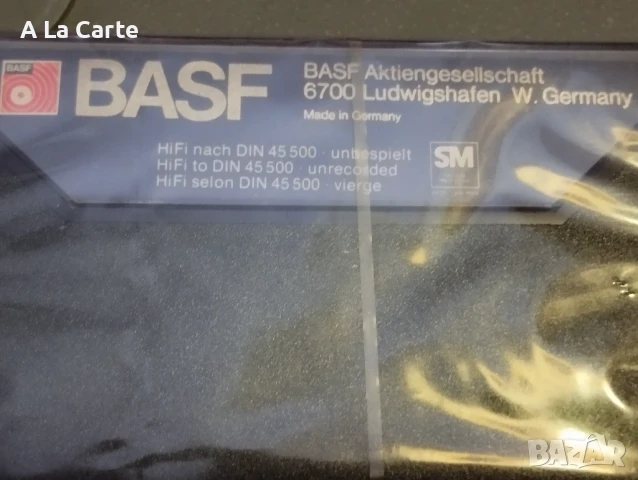 Аудио касета BASF, снимка 2 - Аудио касети - 50893885