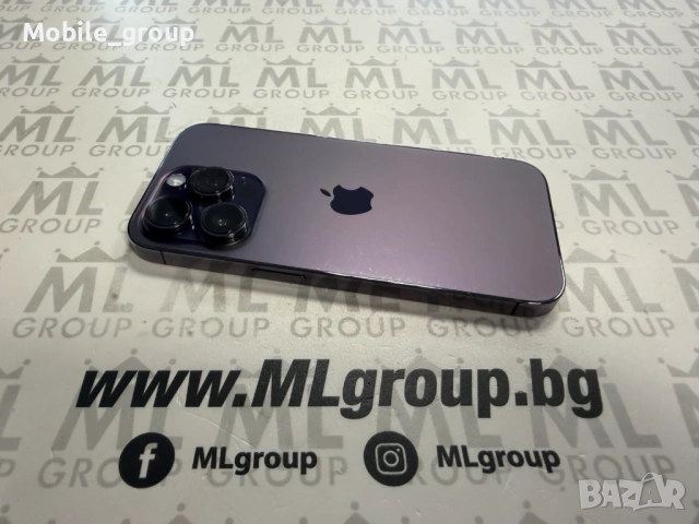 #MLgroup предлага iPhone 14 Pro 128GB Purple 87%, втора употреба