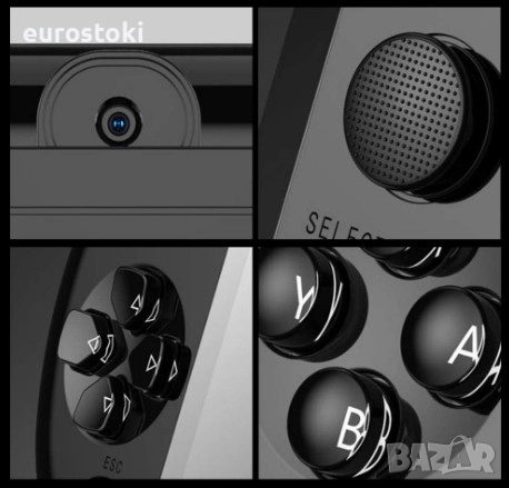 Преносима игрова конзола Gmuret, 4.3-инчов HD екран, ретро конзола за игри, 8 GB, вградени 3000 клас, снимка 6 - Други игри и конзоли - 51672750