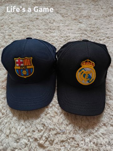 Детско - юношески футболни шапки Барселона Реал Мадрид Ливърпул Манчестър Сити Ал Насър Интер Маями , снимка 2 - Шапки - 45730985
