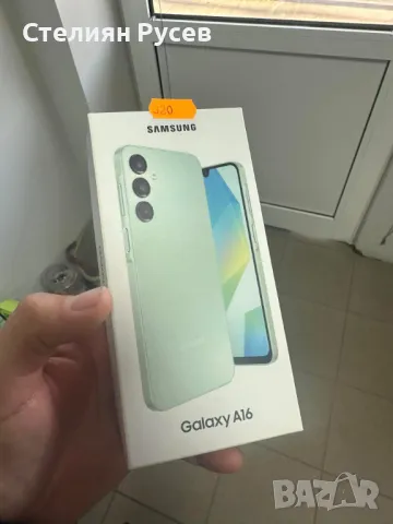  samsung a16  sm-a16f/dsb  4GB / 128 GB смарт телефон 320 лв купен20,12,2024г от Технополис с докуме, снимка 1 - Samsung - 48570415