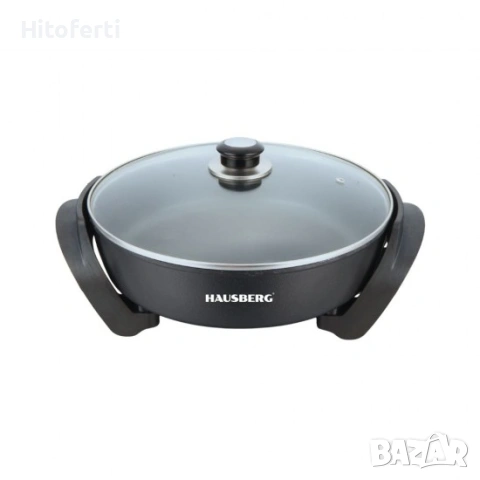 Електрически тиган HAUSBERG HB-1303NG, нов, 30 см