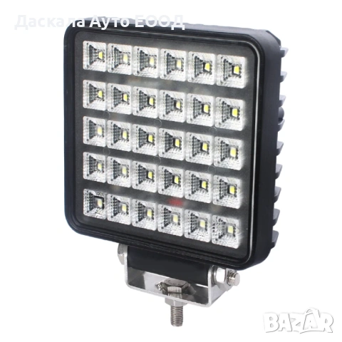 1бр. ЛЕД LED BAR работна лампа, фар, квадратен, 30W, 12-24V, с ключ on/off, снимка 3 - Аксесоари и консумативи - 53810340