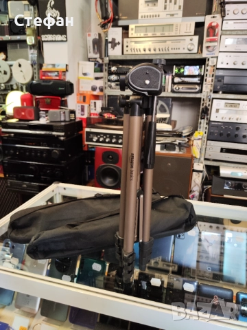 Amazon Basics 50-инчов олекотен преносим статив за монтиране на камера с чанта, за фотография при пъ, снимка 4 - Чанти, стативи, аксесоари - 51971863