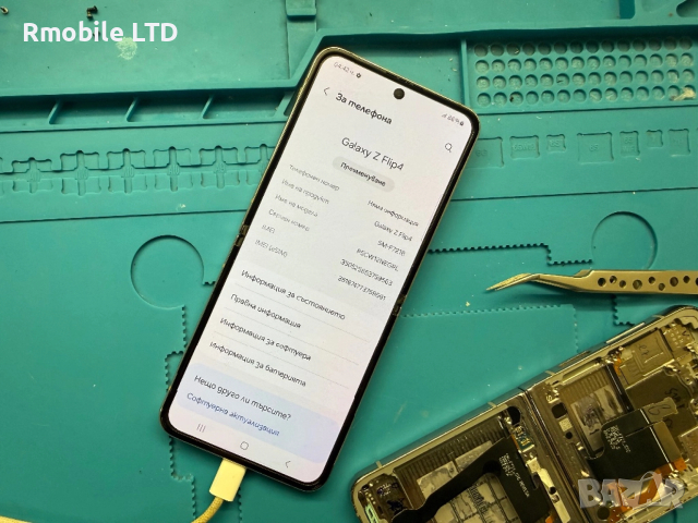 Платка за Samsung Z Flip 4 , снимка 2 - Резервни части за телефони - 52869398