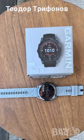 Продавам часовник Garmin fenix 7x solar, снимка 2 - Смарт часовници - 47992449