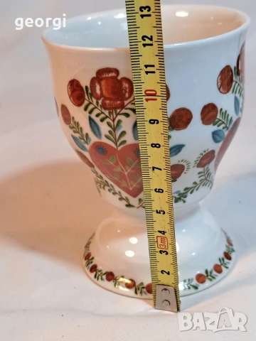 немска порцеланова чаша Kurt Hammer 33/2, снимка 5 - Чаши - 53430475