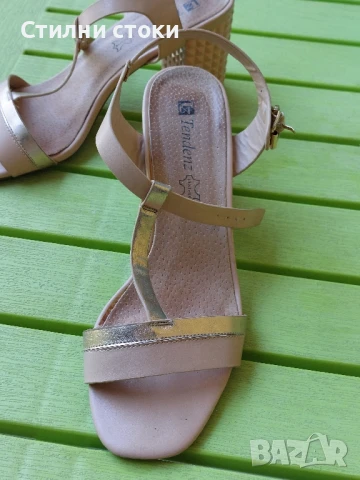 Розови сандали 38 номер, снимка 4 - Сандали - 51092891