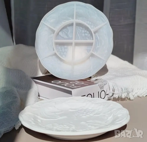 Молд чиния с грозде 18,5 см, снимка 2 - Форми - 53494136