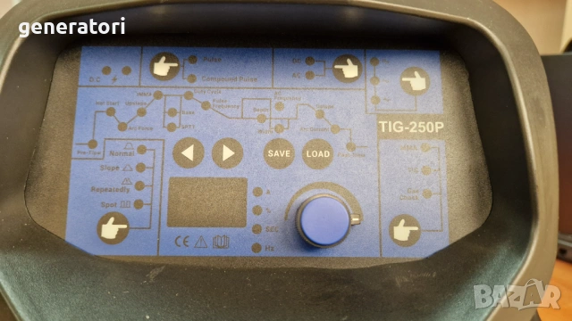  AC/DC 250А TIG инверторен електрожен - ПРОФЕСИОНАЛЕН, снимка 5 - Други машини и части - 53193124