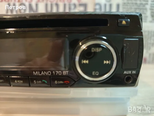 Авто Радио/СД."BLAUPUNKT"Milano 170BT., снимка 3 - Аксесоари и консумативи - 48297369