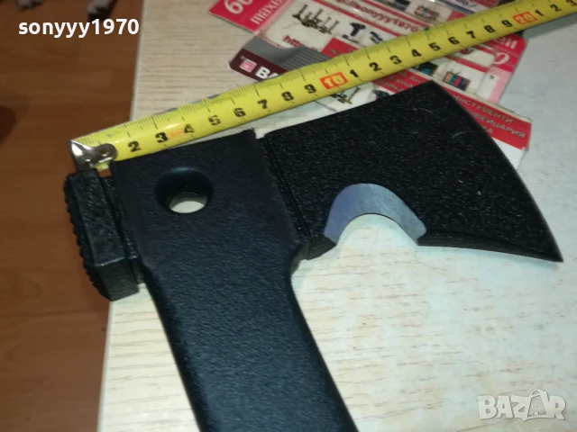 БРАДВА С НОЖ В ДРЪЖКАТА 1607250735, снимка 2 - Ножове - 51035502