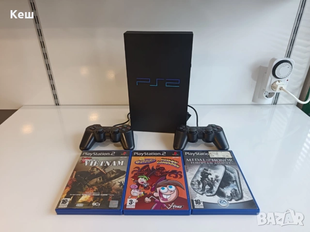 Конозола Playstation 2 fat (работи)