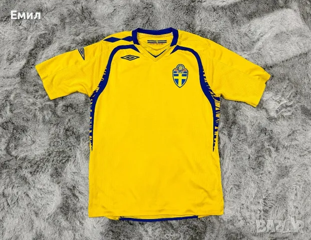 Оригинална тениска Umbro x Sweden x Zlatan Ibrahimovic, Размер М, снимка 2 - Футбол - 47185224