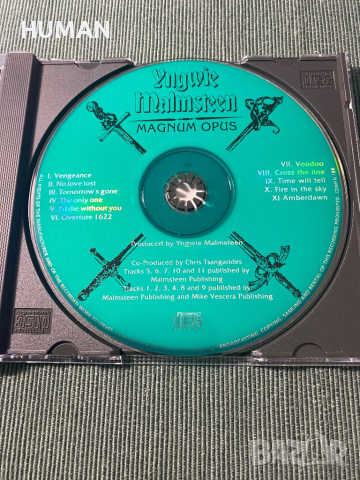 Rhapsody,Yngwie Malmsteen , снимка 10 - CD дискове - 38799244