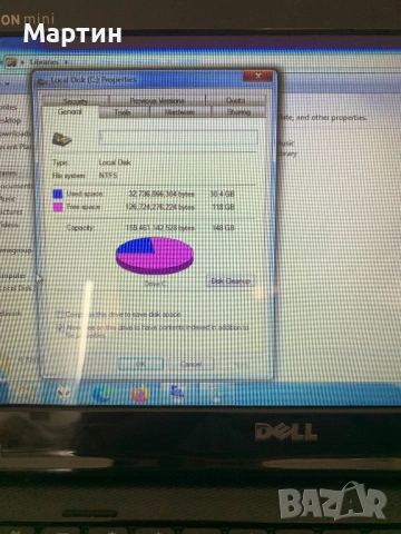 Лаптоп Dell Inspiration Mini 1018, снимка 6 - Лаптопи за дома - 53682757