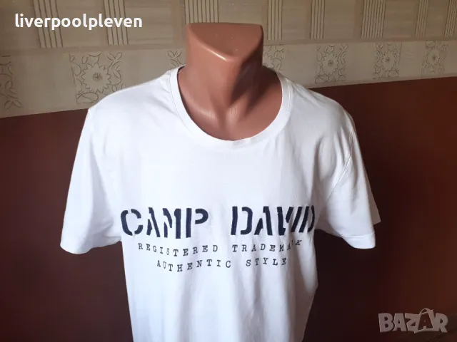 👉Camp David Original L ефектна, снимка 2 - Тениски - 47396528