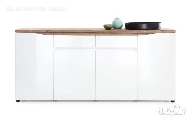 Скрин TOLEDO TOLK04 KOM4D2S алпийско бяло-дъб стирлинг/бял лак Код P1675