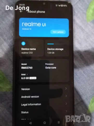 Продавам телефон Realmi C53, снимка 3 - Xiaomi - 47974691