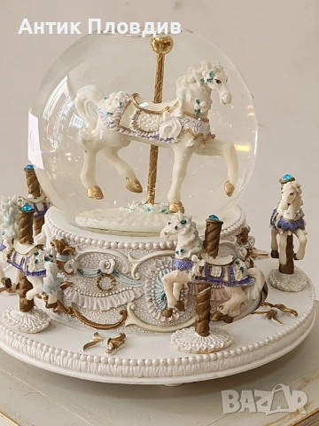 Музикален карусел/преспапие, снимка 4 - Декорация за дома - 53722483