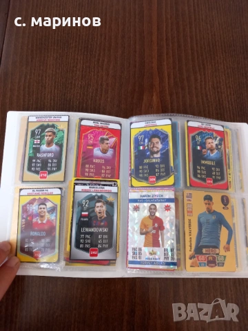 Колекция картички с футболисти, снимка 7 - Други ценни предмети - 53993000