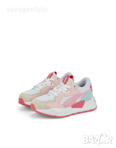 Детски маратонки PUMA RS-Z Top Shoes White/Sunset Pink, снимка 3 - Детски маратонки - 49230914