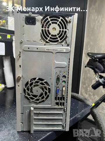 Офис компютър HP compaq dc5850 / + захранващ кабел, снимка 4 - Работни компютри - 52094286