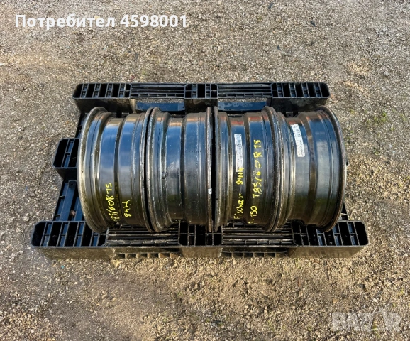 4бр.Оригинални джанти 15цола 4x100 за Renault Modus,Nissan Micra,Dacia, снимка 12 - Гуми и джанти - 54010913