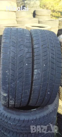 2бр зимни гуми 225/55R17 Continental, снимка 1 - Гуми и джанти - 48109431