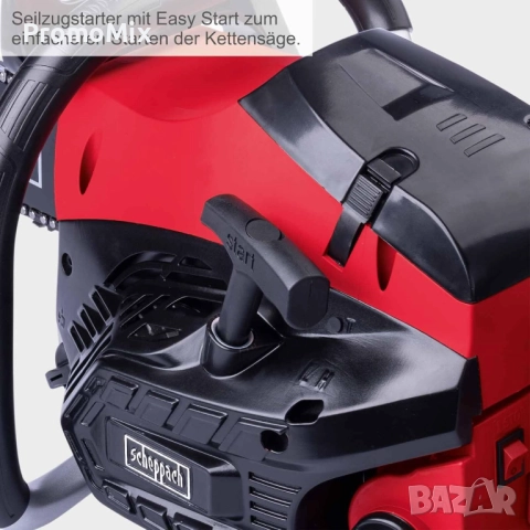 Бензинов трион Sceppach PCS53 2kW 53 см³ 50см Бензинова резачка Бензинов верижен трион, снимка 3 - Градинска техника - 52560106