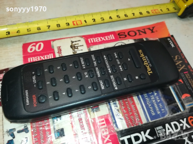 TECHNICS EUR643900 CD REMOTE CONTROL-ВНОС SWISS 2508251531