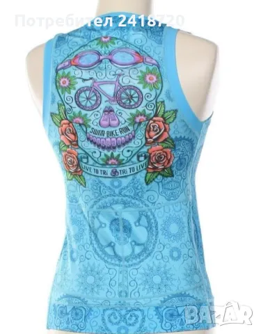 Дамски спортен топ / потник Cycology за бягане / колоездене/ плуване, снимка 2 - Спортни екипи - 50037781