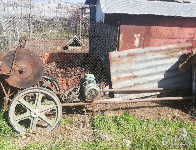 голям циркуляр люлка-трифазен 5,5kw, снимка 12 - Циркуляри - 52714413